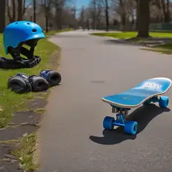 Safety Tips for Riding a Blue Skateboard